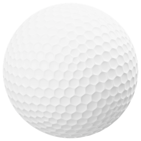 Golf Ball  3D Icon