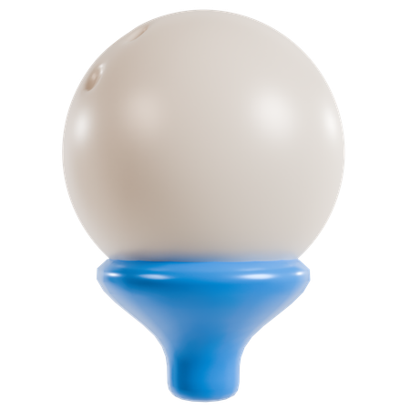 Golf Ball Balance Training  3D Icon