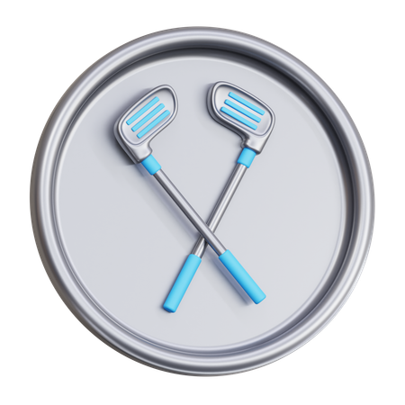 Golf Ball Marker  3D Icon