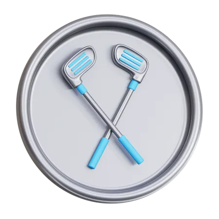 Golf Ball Marker  3D Icon