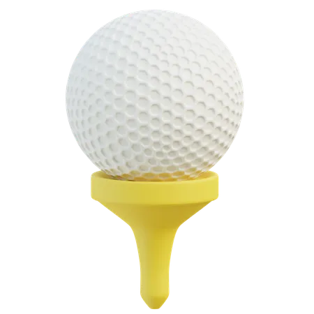 Golf Ball Pin  3D Icon