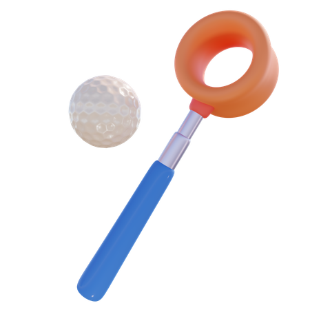 Golf Ball Retriever  3D Icon