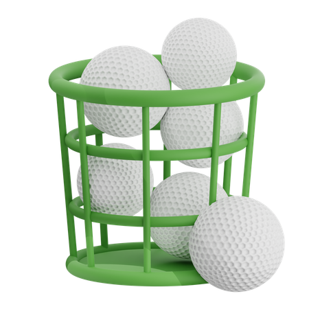 Golfkorb  3D Icon