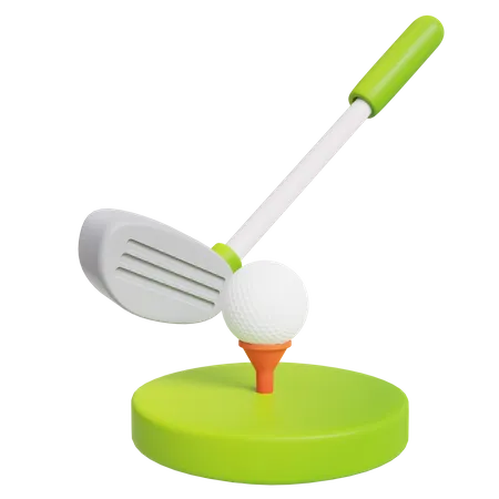 Golf Birdie  3D Icon