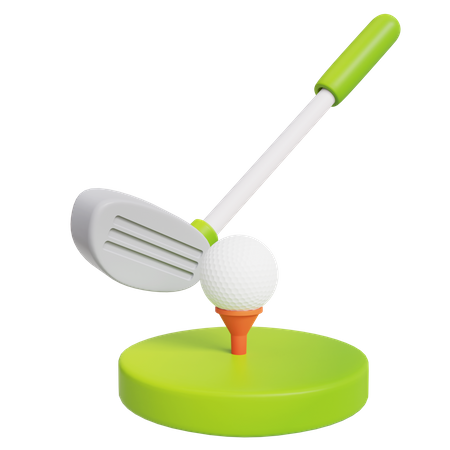 Golf Birdie  3D Icon