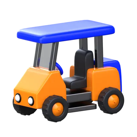 Golf Cart  3D Icon