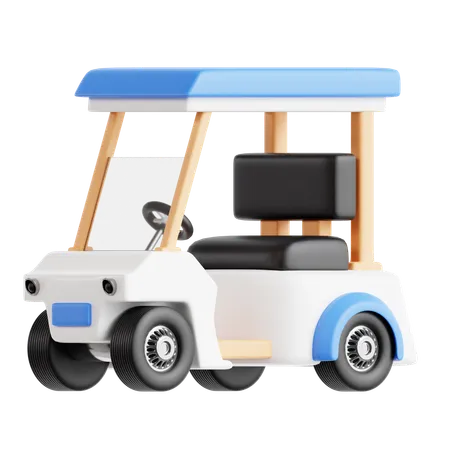 Golf Cart  3D Icon