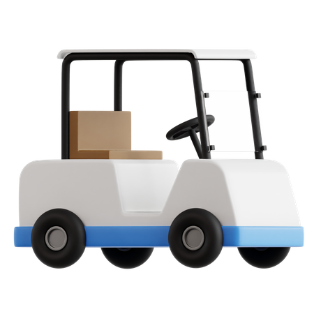 Golf Cart  3D Icon