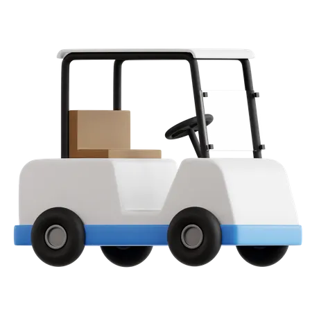 Golf Cart  3D Icon