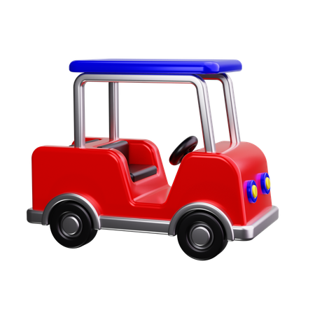 Golf Cart  3D Icon