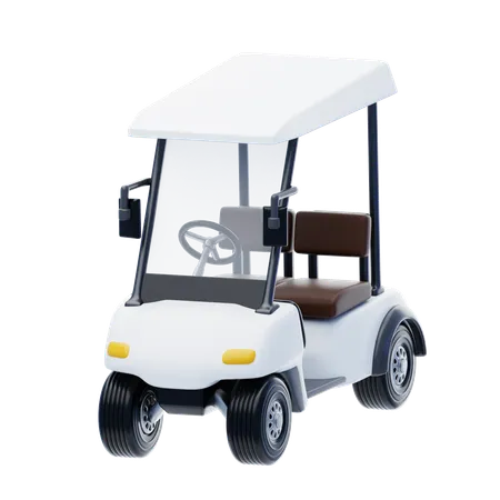 Golf Cart  3D Icon