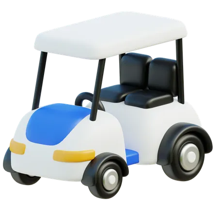 Golf Cart  3D Icon