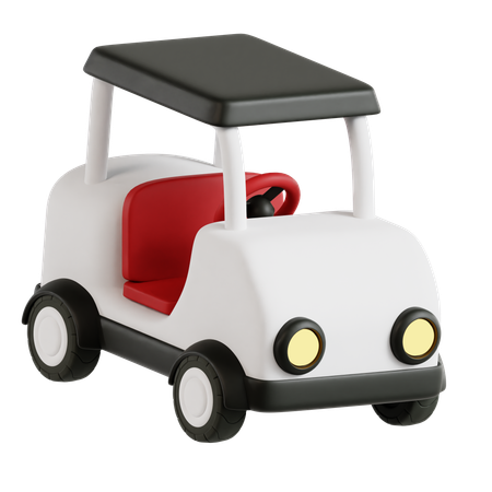 Golf cart  3D Icon