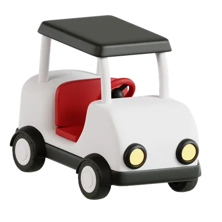 Golf cart  3D Icon