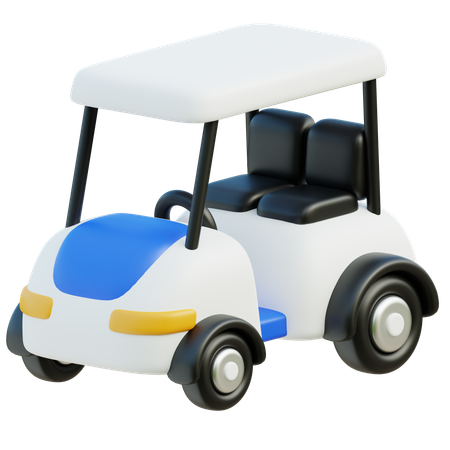 Golf Cart  3D Icon