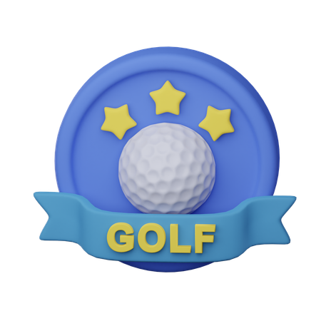Golf Club  3D Icon