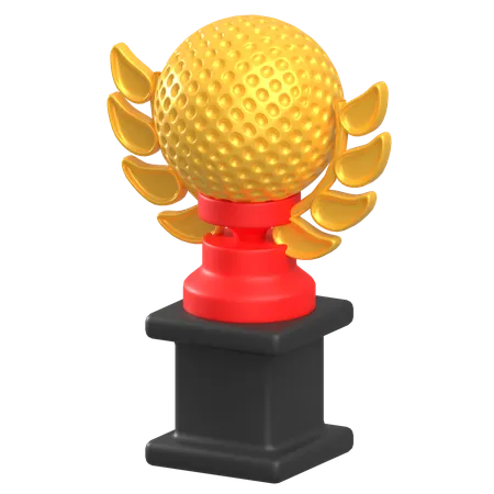 Golf Cup  3D Icon