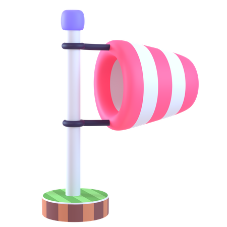 Golf Flyer Sign  3D Icon
