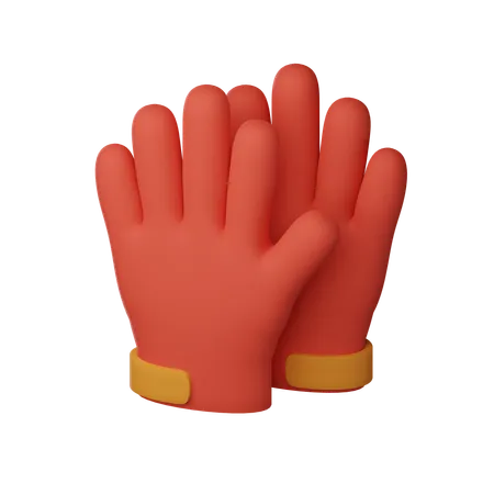 Golf Gloves  3D Icon