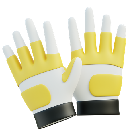 Golf Gloves  3D Icon