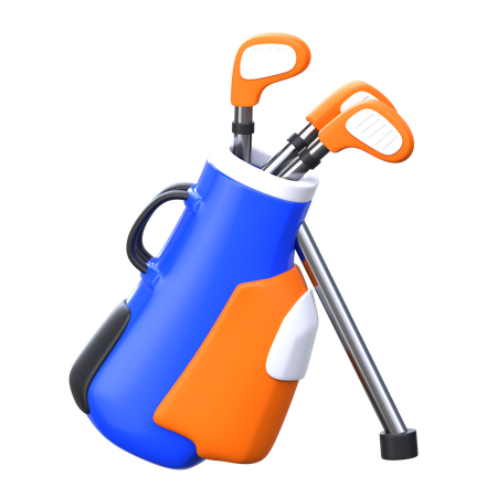 Golf Kit  3D Icon