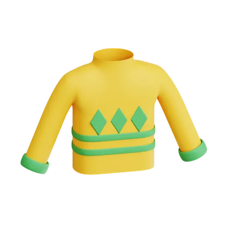 Golfpullover  3D Icon