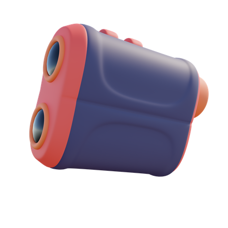 Golf Rangefinder  3D Icon