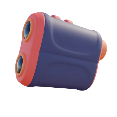 Golf Rangefinder  3D Icon