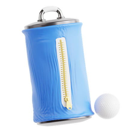 Golf Shag Bag  3D Icon