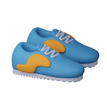 Golf Shoes  3D Icon