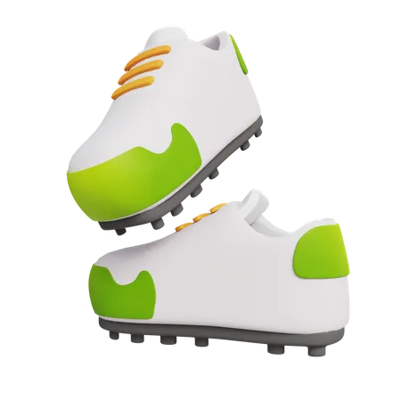 Golf Shoes 3 D Illustration 3D Icon