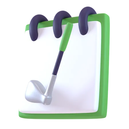 Golfplan  3D Icon