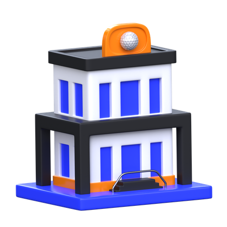 Golf Sport Club  3D Icon