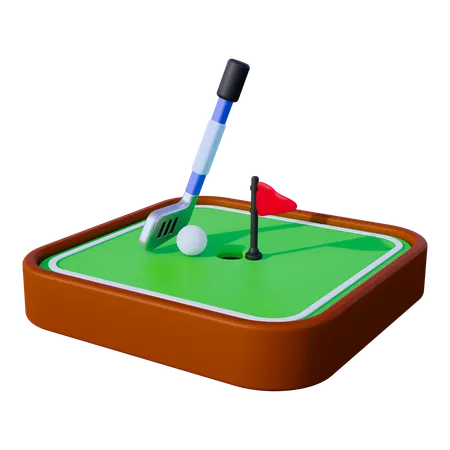 Golf Sports  3D Icon