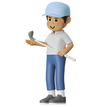 Golf Steady Boy  3D Icon