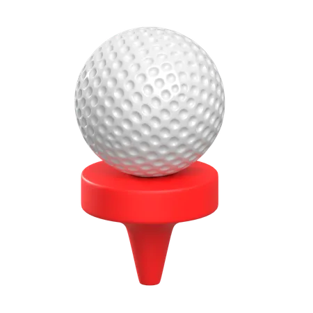 Golf Tee  3D Icon