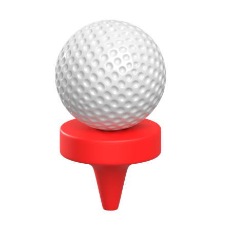 Golf Tee  3D Icon