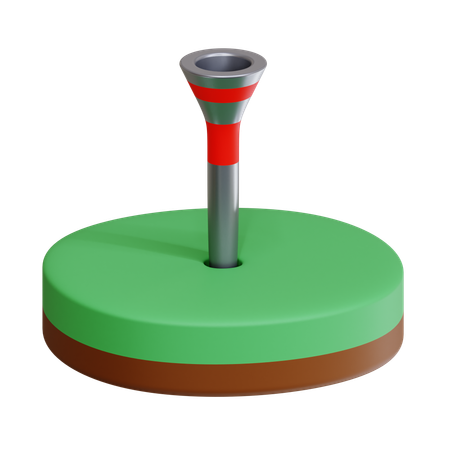 Golf-Tee  3D Icon