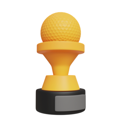 Golf Thropy  3D Icon