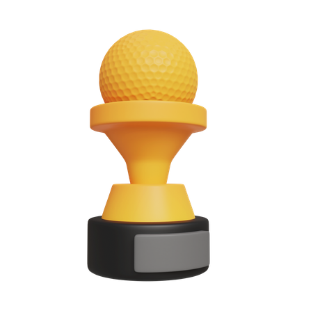 Tropie de golf  3D Icon