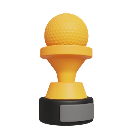 Golf Thropy  3D Icon