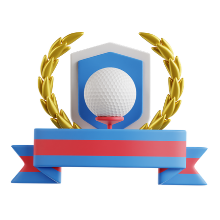 Golf Tournament  3D Icon