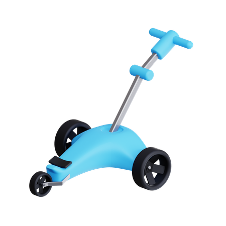 Golf Trolley  3D Icon