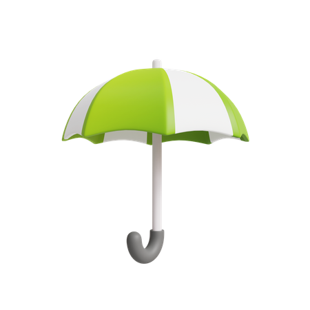 Golf Umbrella  3D Icon