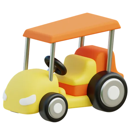 Golf Vehicle  3D Icon