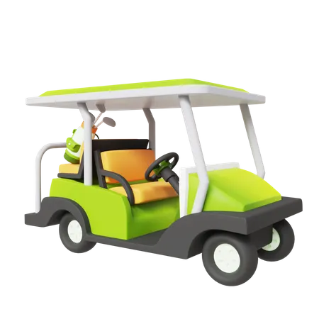 Golf Vehicle  3D Icon