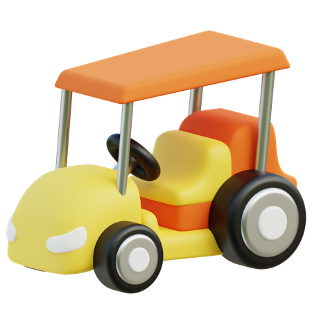 Golf Vehicle  3D Icon