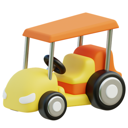Golf Vehicle  3D Icon