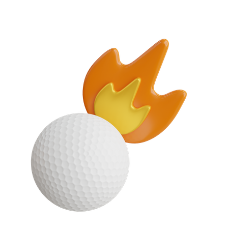 Golfball  3D Icon