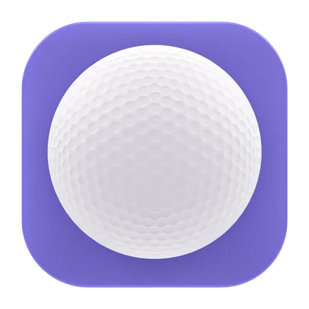 Golfball-App  3D Icon